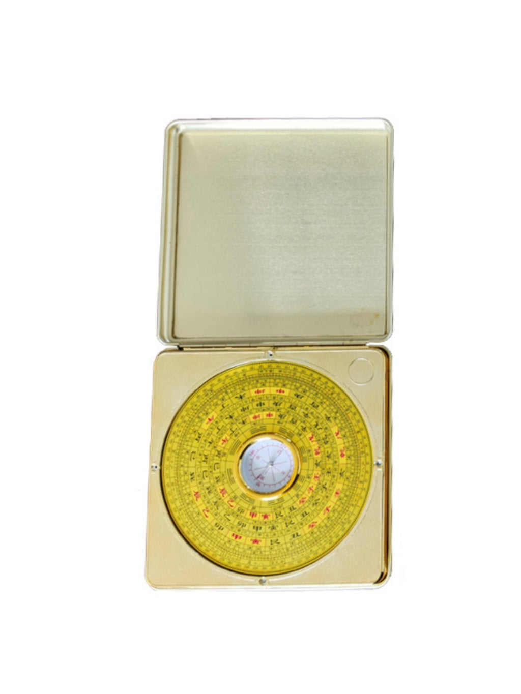 Zhu Bingren Copper Official Boxed Compass High Precision Professional Three-in-One Compass Portable Compass Wind Bagua Compass