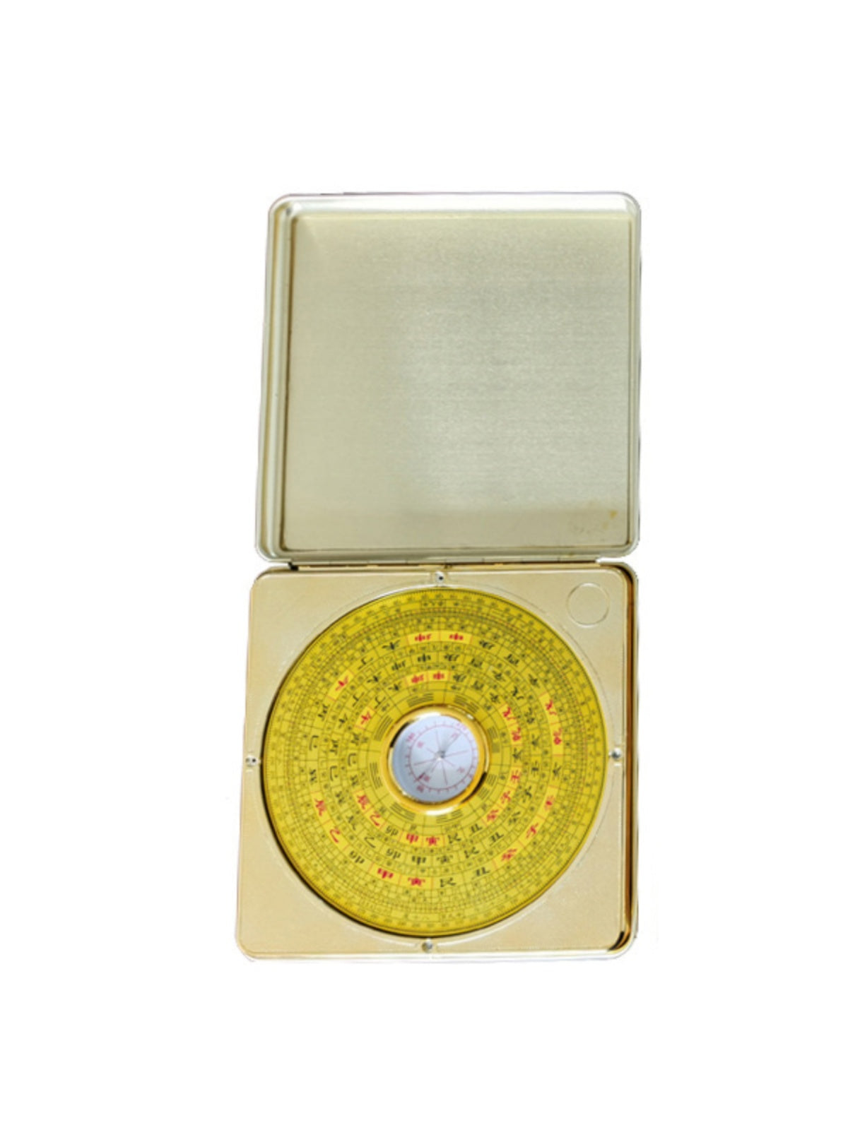 Zhu Bingren Copper Official Boxed Compass High Precision Professional Three-in-One Compass Portable Compass Wind Bagua Compass