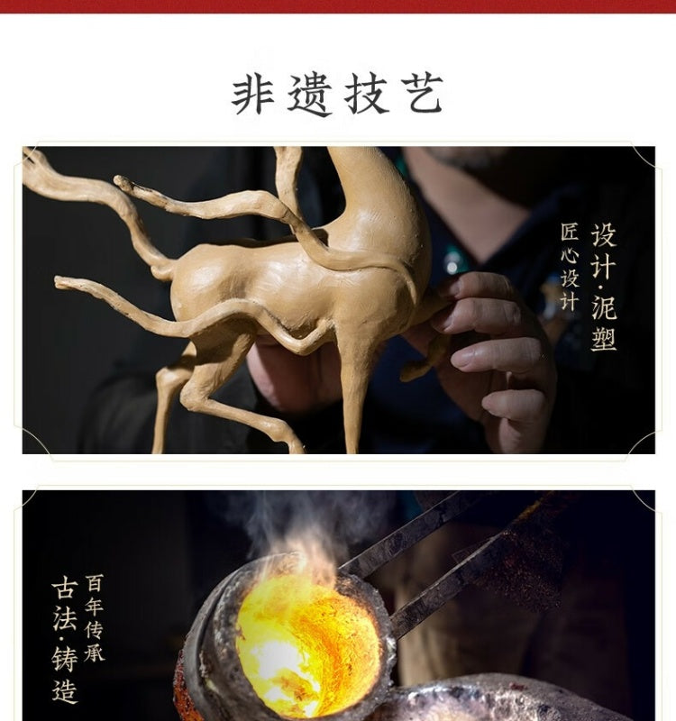 Zhu bingren copper Dragon Turns the Universe Dragon Ornament Living Room Entrance Decoration Craft Home Decor Office Decoration