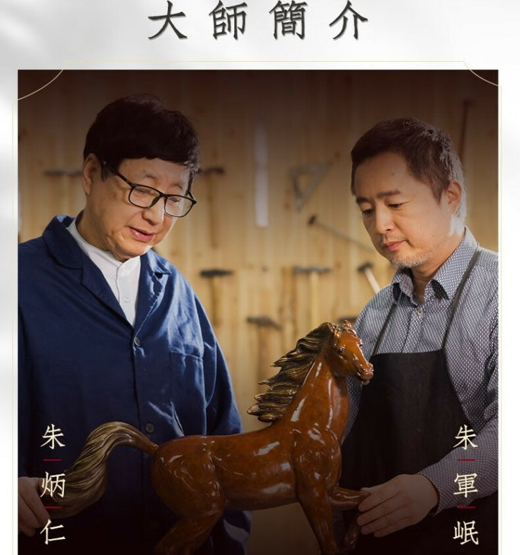 Zhu bingren copper Dragon Turns the Universe Dragon Ornament Living Room Entrance Decoration Craft Home Decor Office Decoration