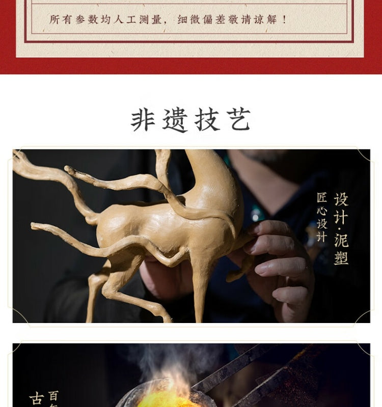 Zhu bingren copper Great Victory Living Room Entrance Study Desk Great Sage Sun Wukong Copper Craft Ornament Opening Gift