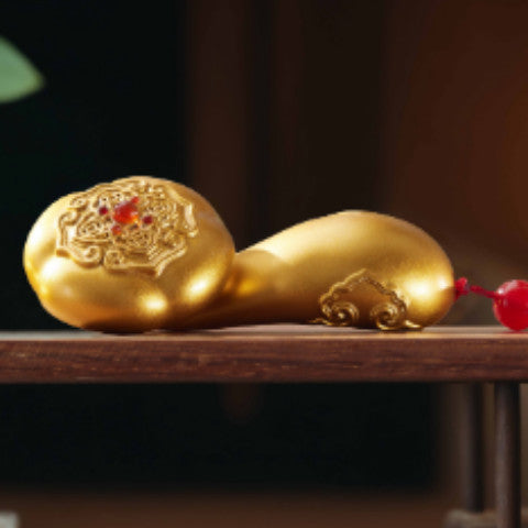Zhu bingren copper Rotating Ruyi Handle Piece Creative and Fun Ornaments Exquisite Handheld Pieces Unique Plaything New Model
