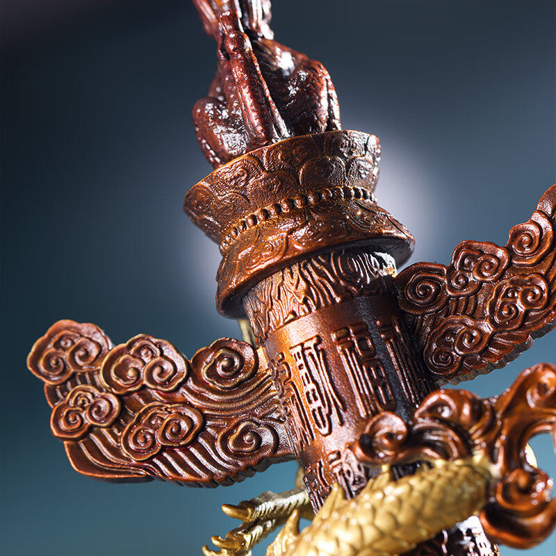 Zhu bingren copper A lasting legacy Home Table Living Room Entrance Decorations Crafts Living Room Office Dragon Ornaments